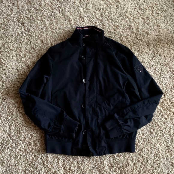 TOMMY HILFIGER NAVY BLUE WINDBREAKER - Picture 1 of 4